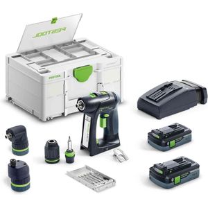 Festool C 18 HPC 4,0 I-Set Accu Schroefboormachine 18V 4.0Ah in Systainer - 577617