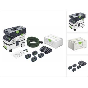 Festool CTLC MINI I-Plus Accustofzuiger 2x18V 5.0Ah - 577670