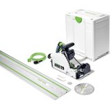 Festool TSV 60 KEBQ-Plus-FS Invalzaag met voorritsfunctie in Systainer  FS 1900/2 Geleiderail - 577743