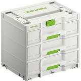 Festool SYS3-SORT/3 M 337 Sortainer³ - Geordende Opslag Voor Kleine Onderdelen