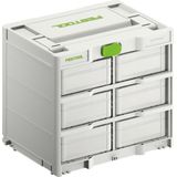 Festool SYS3-RK/6 Systainer³ Rack - Mobiel Organisatiesysteem voor Mini-Systainers