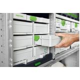 Festool SYS3-RK/6 Systainer³ Rack - Mobiel Organisatiesysteem voor Mini-Systainers