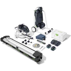 Festool - KSC 60 EB 5,0 I-UG-Set - Zaagmachine - Groen - Accu 2x18V