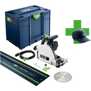 Festool TS 60 KEBQ-Plus-FS 100Y Invalcirkelzaagmachine - 1400mm Geleiderail