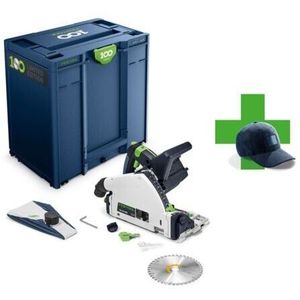 Festool TSC 55 KEB-Basic 100Y Limited Edition accu invalcirkelzaag 18 / 36 V ( 2x 18 V ) 160 mm borstelloos ( 578223 ) + Systainer - zonder accu, zonder oplader