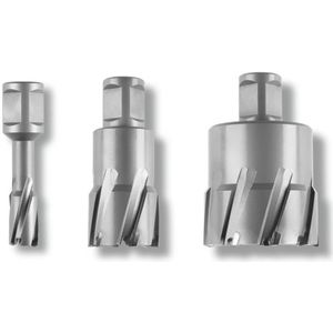 Hm Ultra 50 Kernbohrer mit 3/4 in Weldon-Aufnahme, Bohr-Ø 53 mm, Schnitttiefe 50 - Fein