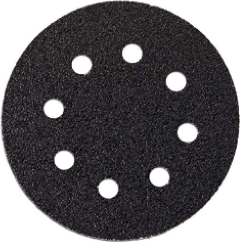 Schuurpapier - Ø 115 mm - Korrel 180 - Geperforeerd - Voor Universeel Gebruik