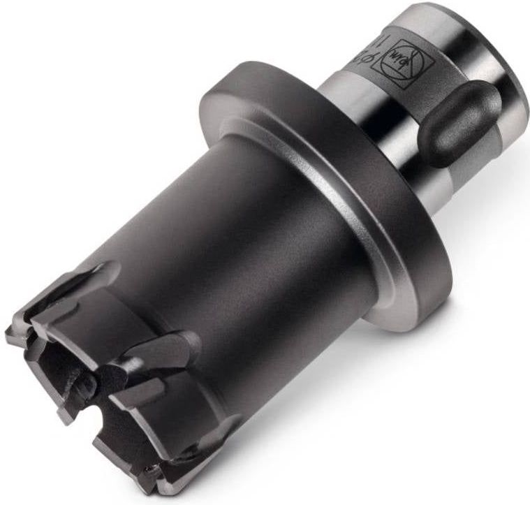 HM-Kernbohrer TiAIN-beschichtet, mit QuickIN PLUS-Aufnahme, Bohr-Ø 17 mm, Schnitttiefe 20 mm - Fein