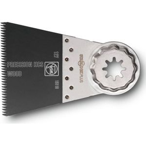 FEIN E-Cut Precision-zaagblad, VE 5 st., breedte 65 mm, lengte 50 mm, opname Starlock, dubbelrijige Japan-vertanding voor alle houtmaterialen, gipsplaat en zachte kunststoffen