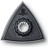 FEIN Schuurplaten set (opname Starlock, ongeperforeerd, kunststof dragerplaat, driehoekige vorm, randlengte 80 mm) 63806129220