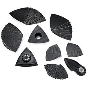 FEIN Best of Starlock Sanding, 63-delige accessoireset, voor het schuren in hoeken en aan de zijkant, opname Starlock, passend voor alle FEIN multitools, houtbewerking, 100% kwaliteit.