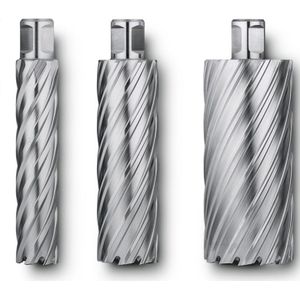 Hss nova 100 Kernbohrer mit 3/4 in Weldon-Aufnahme, Bohr-Ø 30 mm, Schnitttiefe 100 mm - Fein