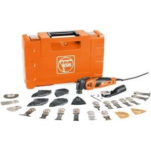 Fein MM700 Multimaster Max Top Multitool + 60 delige accessoireset in koffer - 450W