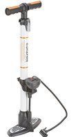 REX Bike Hochleistungs-Alu-Stand-Luftpumpe mit Digitalmanometer