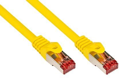 Patch-Kabel CAT6 S/FTPP 3 m, gelb