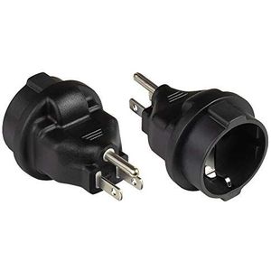 Good Connections Stromadapter USA Type B an Type F (CEE 7/3)