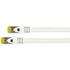PYTHON S/FTP CAT7 10 Gigabit netwerkkabel / wit - LSZH - 7,5 meter