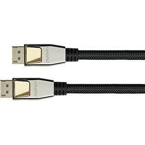 Python DP20-PY010 DisplayPort kabel 1 m Zwart