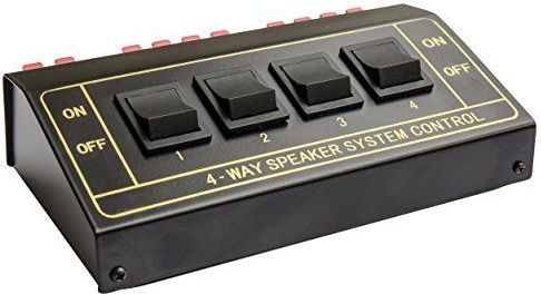 Good Connections - Luidsprekerschakelkast - Zwart - Voor maximaal 8 luidsprekers