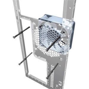 Akasa - AK-MX003 - Ventilatorhouders - Zwart - 20 Stuks - Siliconen Rubber