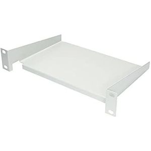 10"" Plank voorbevestiging inbouwdiepte 160mm lichtgrijs (RAL7035)