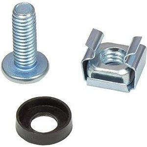 Good Connections Bevestigingsset M6, schroeven 20 mm, set van 20, zilver