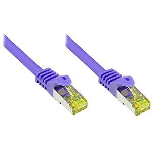 Alcasa 0.15m Cat7 RJ-45 - netwerkkabel 0,15 m (Cat7, S/FTP (S-STP), RJ-45, RJ-45, Male/Male, 10GBase-T)