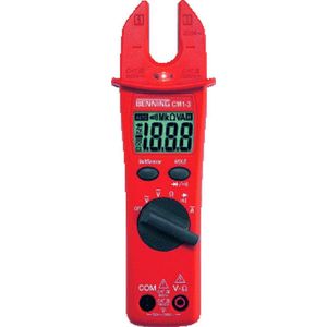 Benning 044063 Stroomtan - Multimeter Digitaal CAT III 1000  - CAT IV 600 V Weergave (counts): 2000