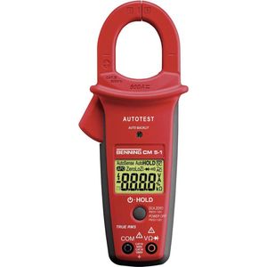 Benning 044066 Stroomtang, Multimeter Digitaal CAT III 1000 V, CAT IV 600 V Weergave (counts): 10000