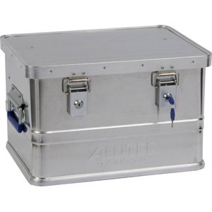 Aluminium-Werkzeugkasten 35L Abschließbarer Koffer 2 Schlüsseln 660 x