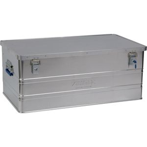 Transportbox Alutec CLASSIC 142, Aluminium, 142 l, L 895 x B 495 x H 375 mm, Zylinderschlösser