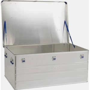 Transportbox Alutec INDUSTRY 425, Aluminium, 425 l, L 1192 x B 790 x H 514 mm, mit Stapelecken, stabiler Deckel