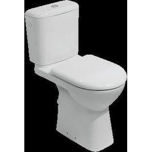 Jika Euroline - Closetgedeelte - Keramiek - Wit - Verhoogd Toilet