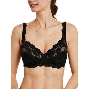 Sassa Mode Niet-voorgevormde Kanten Beugelbh Zwart