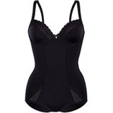 Sassa - Lovely Secret - Body - Glanzende Microvezel - Zwart