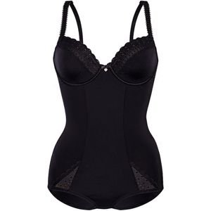 Sassa - Lovely Secret - Body - Glanzende Microvezel - Zwart