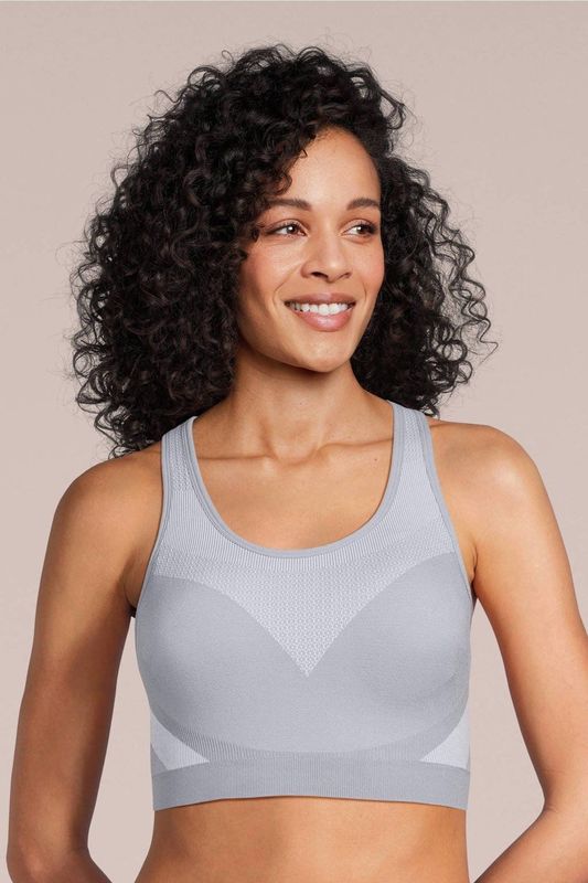 Sassa Mode - Sportbh - Grijs - Impactlevel 4 - Dames