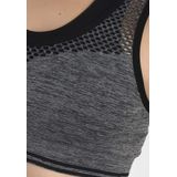 Sassa Mode - Sportbh - Donkergrijs - Impactlevel 4 - Dames