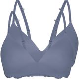 Sassa - Classic - BH - Rookgrijs - 2 Pack - Multiway Bandjes