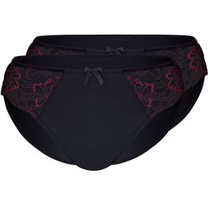 Sassa Mode - Winter Night - Slip - Zwart/Rood