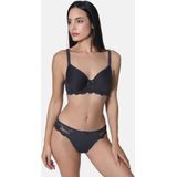 Sassa Mode - Classic Lace - Voorgevormde Beugelbh - Donkergrijs