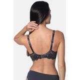 Sassa Mode - Classic Lace - Voorgevormde Beugelbh - Donkergrijs