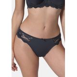 Sassa Mode - Classic Lace - Slip - Donkergrijs