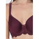 Sassa Mode - Classic Lace - Voorgevormde Beugelbh - Donkerrood
