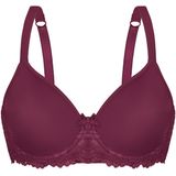 Sassa Mode - Classic Lace - Voorgevormde Beugelbh - Donkerrood