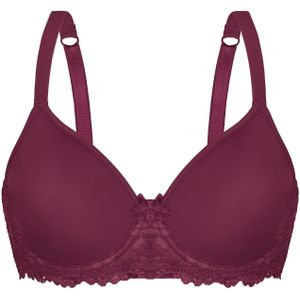 Sassa Mode - Classic Lace - Voorgevormde Beugelbh - Donkerrood