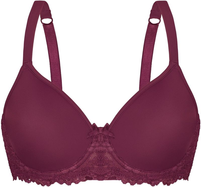 Sassa Mode - Classic Lace - Voorgevormde Beugelbh - Donkerrood