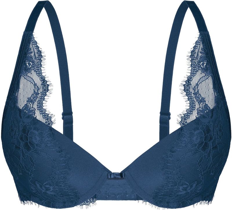 Sassa - EYELASH BLINK - BH - Donkerblauw - Full Cup - Push-up