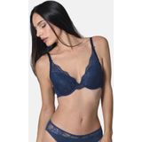 Sassa - Mode - Voorgevormde Beugelbh - Blauw
