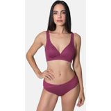 Sassa Mode - Winter Ensemble - Voorgevormde Bh - Fuchsia